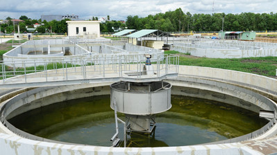 Tây Ninh: Đầu tư xây dựng hệ thống xử lý nước thải đô thị.