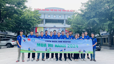 Trường Đại học Thể dục Thể thao Đà Nẵng tổ chức chiến dịch tình nguyện Mùa hè xanh 2024