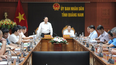 Bộ TN&MT tháo gỡ vướng mắc về đất đai cho tỉnh Quảng Nam