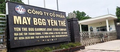 Bắc Giang: Cấp phép môi trường cho Công ty Cổ phần may BGG Yên Thế