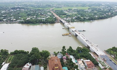 Hợp long cầu gần 500 tỷ đồng nối Bình Dương với Đồng Nai