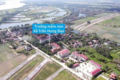 Tuyến đường 14,6 km, nối hai di tích Quốc gia đặc biệt ở Hà Nam và Nam Định đang xây dựng