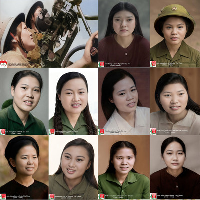 Bài thơ: 10 cô gái anh hùng Lam Hạ