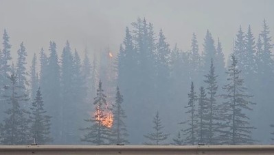 Canada: Cháy rừng mất kiểm soát ở tỉnh Alberta, hơn 17.000 người sơ tán