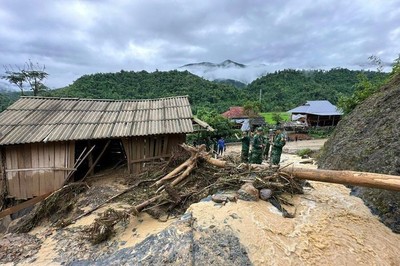 Lũ quét ở Điện Biên, 7 người chết và mất tích