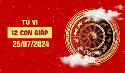 Tử vi 12 con giáp hôm nay 26/7/2024: Sửu căng thẳng, Dần ổn định