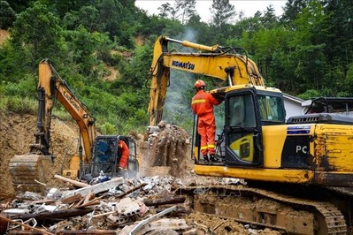 Vụ lở đất tại Trung Quốc: Số người thiệt mạng tăng gấp đôi