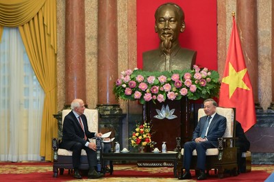 Chủ tịch nước Tô Lâm tiếp Phó Chủ tịch Ủy ban Châu Âu Josep Borrell Fontelles