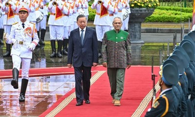 Chủ tịch nước Tô Lâm chủ trì lễ đón Tổng thống Timor-Leste thăm cấp Nhà nước tới Việt Nam