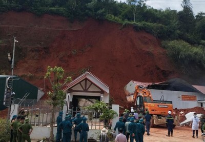 Lạng Sơn: Sạt lở đất vùi lấp căn nhà, 2 vợ chồng đang ngủ tử vong