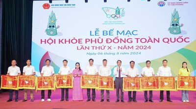 Hải Phòng: Tổ chức thành công Hội khỏe Phù Đổng toàn quốc lần thứ X