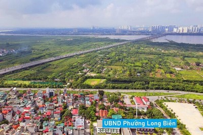 Toàn cảnh khu đất quy hoạch nhà ở 138,6 ha bên sông Hồng đoạn cầu Vĩnh Tuy vừa đưa vào kế hoạch