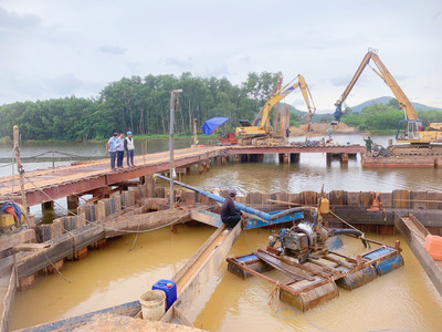 Hà Tĩnh: Tăng cường phòng chống bão lũ tại các công trình tại Vũ Quang