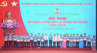 Hải Phòng: Biểu dương 125 lao động giỏi tiêu biểu năm 2023