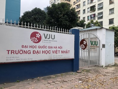 Đại học Việt Nhật - ĐHQGHN thông báo điểm chuẩn trúng tuyển 2024