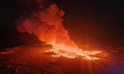 Iceland: Nguy cơ núi lửa phun trào do gia tăng hoạt động địa chấn