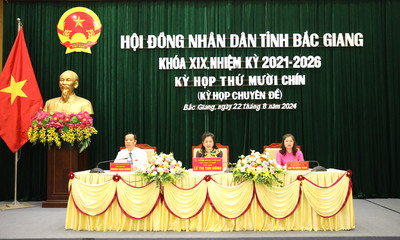 Bắc Giang khai mạc Kỳ họp thứ 19, HĐND tỉnh khóa XIX