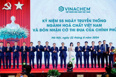 Thủ tướng Phạm Minh Chính dự Lễ kỷ niệm 55 năm ngày truyền thống ngành hóa chất Việt Nam