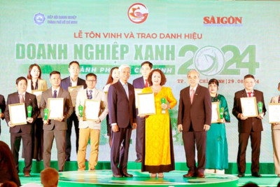 Tôn vinh và trao danh hiệu “Doanh nghiệp Xanh TPHCM” năm 2024