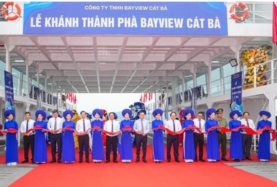 Hải Phòng: Khánh thành tuyến phà BayView ra đảo Cát Bà