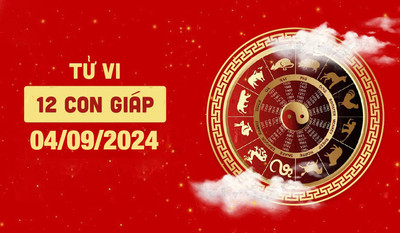 Tử vi hàng ngày của 12 con giáp hôm nay Thứ 4 ngày 4/9/2024