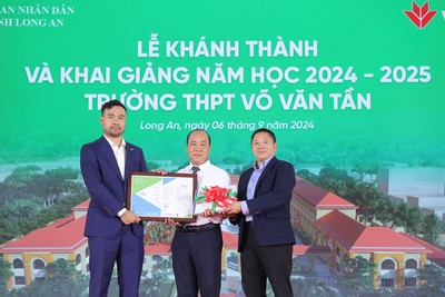 Khánh thành và khai giảng năm học mới Trường THPT Võ Văn Tần