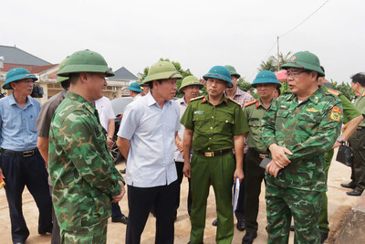 Hải Phòng: Bí thư Thành uỷ kiểm tra công tác phòng chống bão số 3