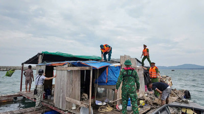 Huyện đảo Cô Tô triển khai các phương án phòng, chống bão Yagi