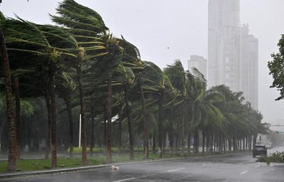 Trung Quốc: Ít nhất 2 người thiệt mạng do bão Yagi