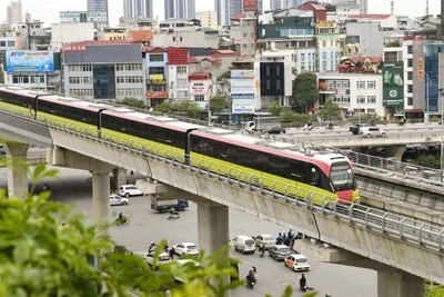 Hà Nội: Tạm dừng hoạt động 2 tuyến đường sắt đô thị để tránh bão số 3