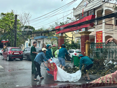 Hải Phòng: Khôi phục hậu quả bão số 3 đảm bảo hệ thống giao thông