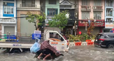 Hải Phòng: Cảnh báo lũ cấp 2 trên sông Luộc, sông Văn Úc