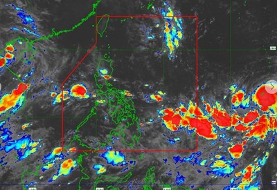 Áp thấp nhiệt đới gần biển Philippines trên đà thành bão cuồng phong