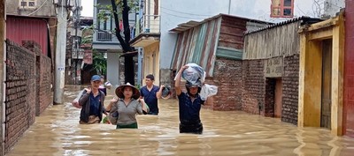 Toàn tỉnh Bắc Giang có 35 thôn bị chia cắt, khoảng 7 nghìn hộ dân bị ảnh hưởng