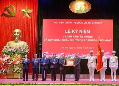 Tổng Bí thư, Chủ tịch nước Tô Lâm dự Kỷ niệm 75 năm Học viện Chính trị Quốc gia Hồ Chí Minh