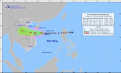 Công điện của Thủ tướng về việc chủ động ứng phó áp thấp nhiệt đới có khả năng mạnh lên thành bão