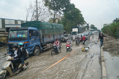 Hà Nội điều chỉnh tổ chức giao thông trên Đại lộ Thăng Long