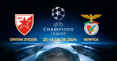 Nhận định, Trực tiếp Crvena Zvezda vs Benfica, 23h45 ngày 19/9 trên ON Football