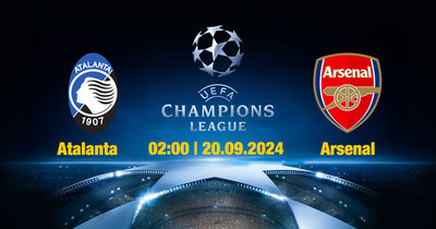 Nhận định, Trực tiếp Atalanta vs Arsenal, 02h ngày 20/9 trên TV360