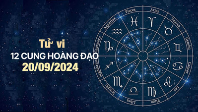 Tử vi 12 cung hoàng đạo hôm nay Thứ 6 ngày 20/9/2024