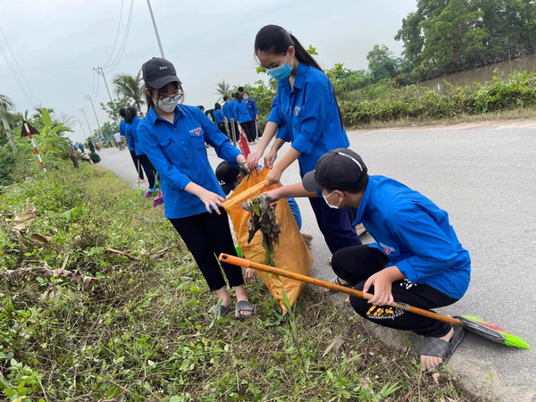 Thị Đoàn Quảng Yên, Quảng Ninh : Ra quân chiến dịch thanh niên tình nguyện hè năm 2022