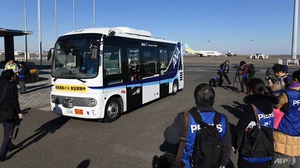 Nhật Bản: Thử nghiệm xe buýt tự lái tại thủ đô Tokyo