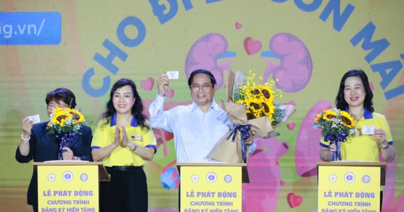 Thủ tướng Chính phủ Phạm Minh Chính đăng ký hiến tặng mô, tạng
